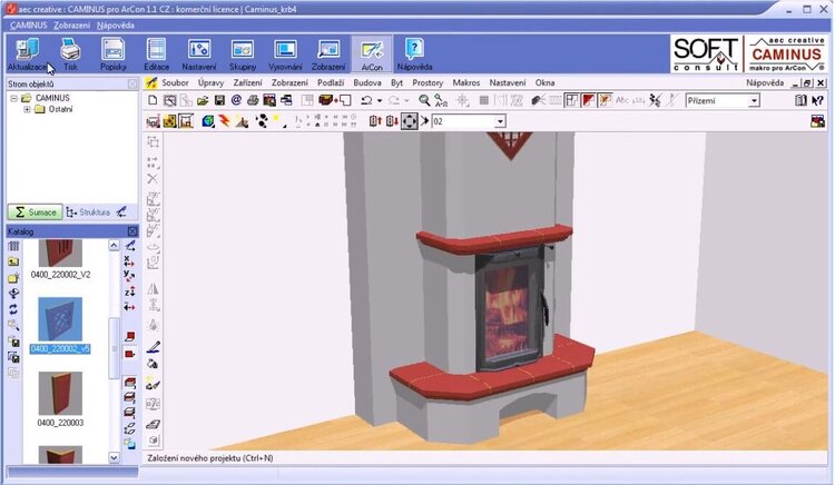 Caminus 1.5 pro ArCon